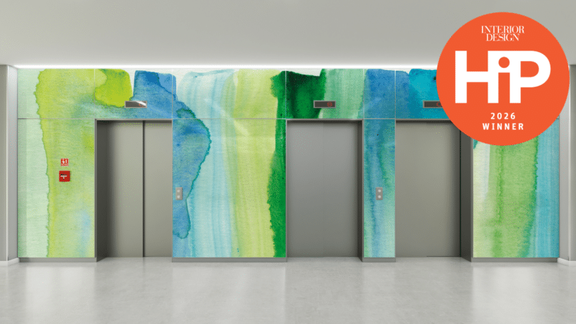 Skyline Design-Color + Water Debuts at NeoCon and Wins the HiP Award for Materials