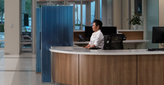Skyline Design-Sarasota Memorial Hospital | Reception