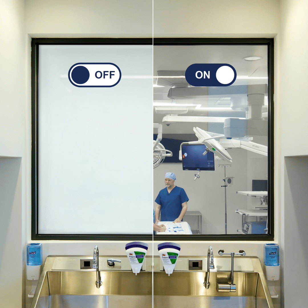 SDX2 Smart Glass switching from clear to private